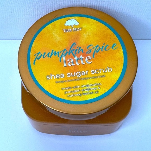 Tree Hut Shea Sugar Scrub Pumpkin Spice Latte Nwt - Picture 6 of 7